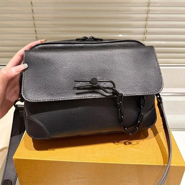 

Men Designer Bag Shoulder Bags Men Fashion Bags Crossbody men Fashion Box type bag Small Square Bag High Quality Designer 2025 New, A2-28*16