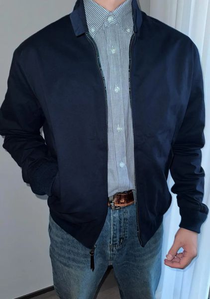 

Mens Small Horse Embroidered Workwear Coat Zip Up Design Vintage Utility Jacket Lapel Collar Khaki Color Comfortable Fit Casual Outerwear Designer Bomber Style, R03-khaki