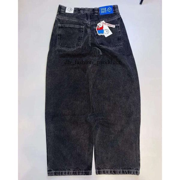 

Polar Big Boy Jeans Mens Designer Pants Hip Hop Jorts Y2K Trousers Skate Streetwear Retro Denim Cartoon Graphic Embroidery Baggy Loose Fit Clothes Harajuku a39, Vo-7
