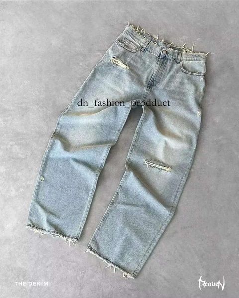 

Polar Big Boy Jeans Mens Designer Pants Hip Hop Jorts Y2K Trousers Skate Streetwear Retro Denim Cartoon Graphic Embroidery Baggy Loose Fit Clothes Harajuku 087, Vo-6