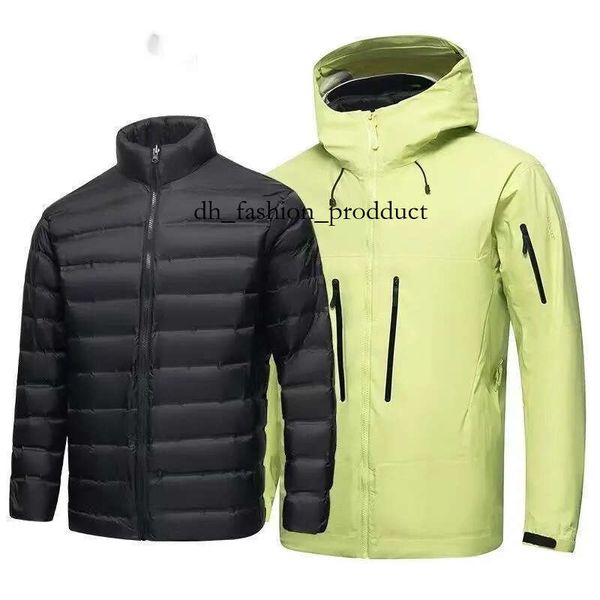 

Designer jacket Mens Jacket outdoor zipper jacket Lt Sv Windproof and waterproof mountain skiing Windproof and Breathable Single Layer hoodie couples down 473, Beige
