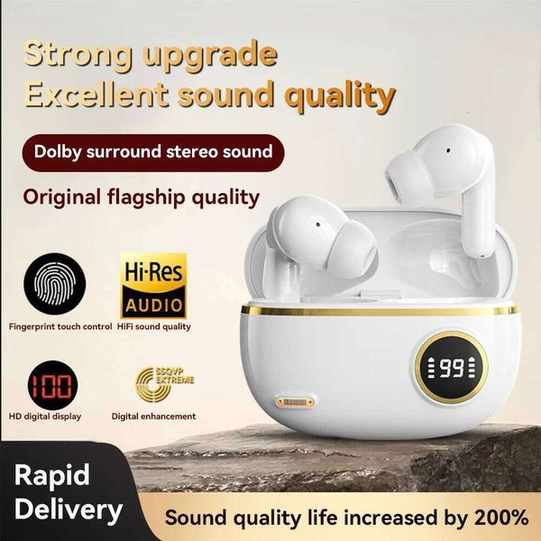 TWS Wireless Bluetooth Headset Noise Cancelling Gaming Earbuds With Mic Low Latency Dual Mode Music Headphones New Earphones