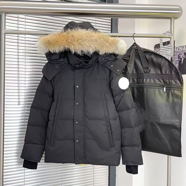 

Men's Down & Parkas Designer Parker cotton jacket hooded thickened warm windproof fashionable outer set, C4