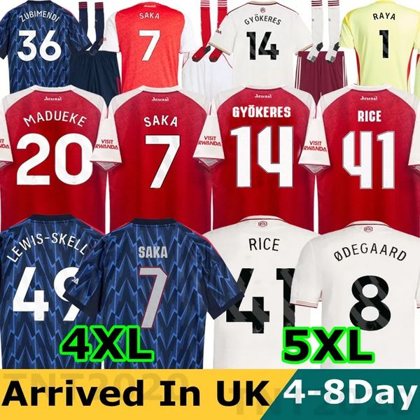 

25 26 SAKA KELLY soccer jerseys Zubimendi MARTINELLI 2025 2026 football shirt Men Kids kit ODEGAARD Nwaneri SALIBA RICE HAVERTZ MADUEKE RAYA Women RUSS0001, 25/26 home adult player+epl1