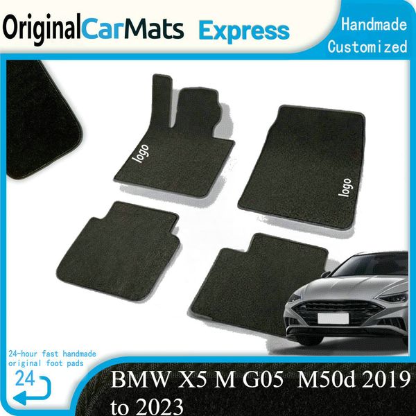 

Car Floor Mat for BMW X5 M Sport G05 M50i M50d 2019 to 2023 2020 2021 Part Foot TPE Liner Carpet Pad Custom Cover Rug Accessories