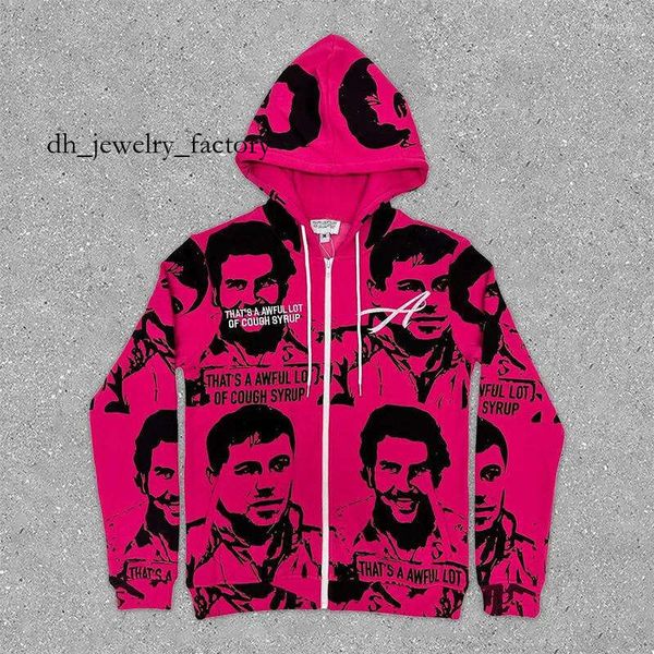 

Designer Men's Hoodies Harajuku Hip-Hop Retro Print Mens Clothes Graphic Y2k Top Oversized Hoodie Streetwear Goth Women Zip U sweatshirt superman sports 77c, Red