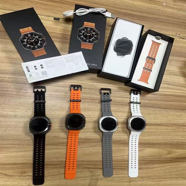 2025 Watch 7 47mm Smart Watch IP68 Waterproof Bluetooth Call Compass Smartwatch for Men Women 1.43" AMOLED Screen SpO2