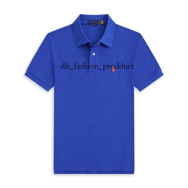 

High Quality Spring Luxury Italy Men T-Shirt Designer Polo Shirts High Street Embroidery small horse Printing Clothing Mens Brand Polo Shirt size S-2XL 754, Purple