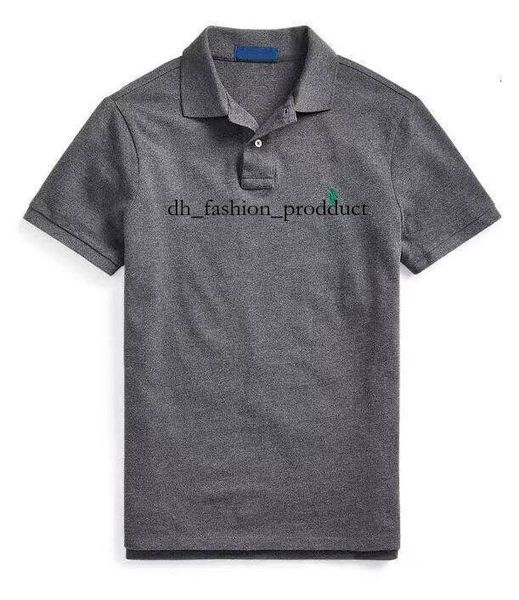 

High Quality Spring Luxury Italy Men T-Shirt Designer Polo Shirts High Street Embroidery small horse Printing Clothing Mens Brand Polo Shirt size -2XL 9d5, Orange