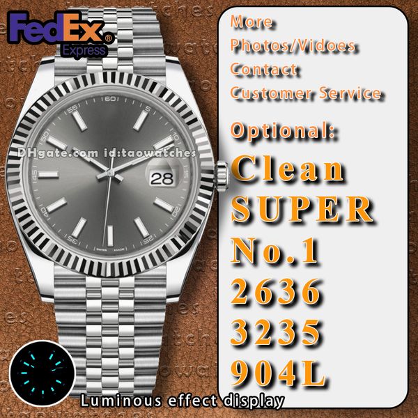 

Designer Men's Luxury Watch: 41MM Case Automatic Cal.3235, Date Function 904L, Sapphire Luminous, 100M Waterproof Clean Factory Sapphire Glass, Brown