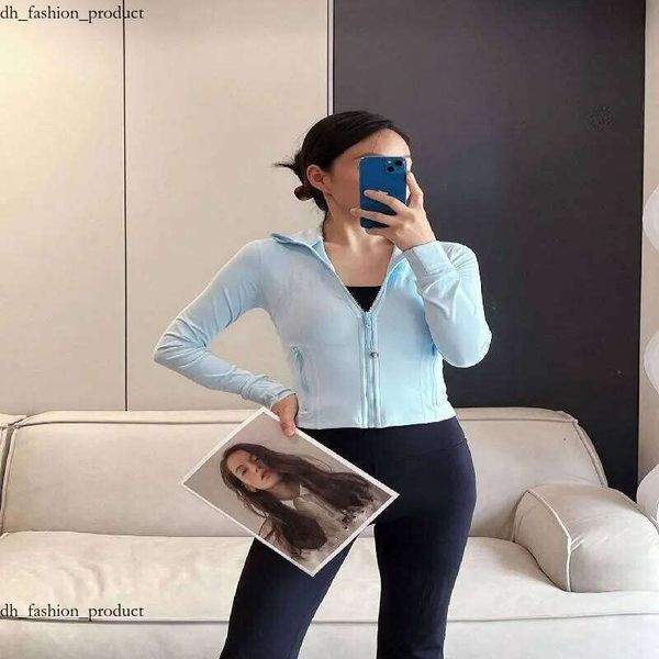 

Women Yoga Cropped DF Jacket Outfit Womens Zipper Nu Gym Slim Fit Zip Thumb Hole Running Workout Fitness Jackets New 8ff, Pink