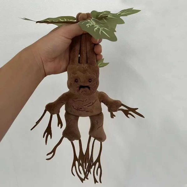 35cm Funny Mandrake Plush Toy Soft Stuffed Anime Plush Doll For Christmas Gift Home Decoration Fans Collect Gift XJ250807 K260307