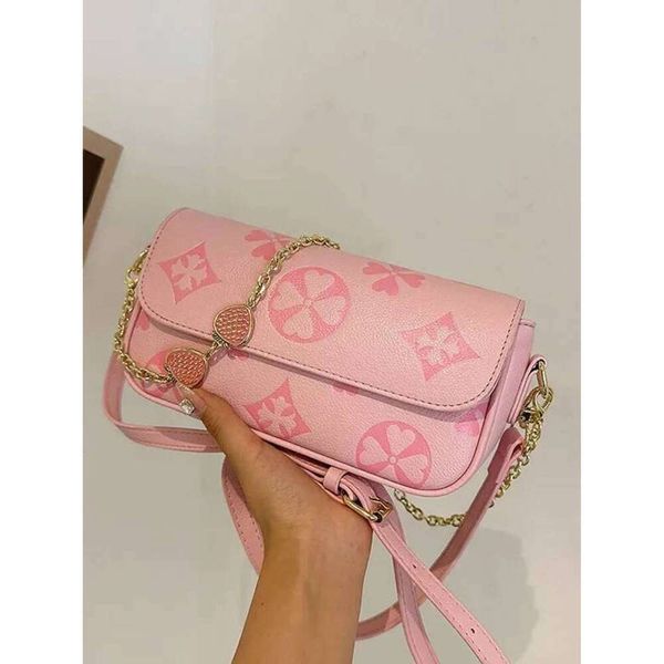 

Super_Top1 Shoulder Bag Crossbody Purse Designer 2025 Printed Crossbody Women's Fashion All-Match Commuter Shoulder Bag White Pink Black 951, #pink