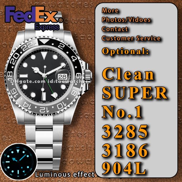 

Mens High Quality 904L Clean factory Top 3285 Designer Watches for Men Automatic nical Movement Circle Gmt Standard Time 40M WaterProof Luxe Watch Jubilee bracelet, A5