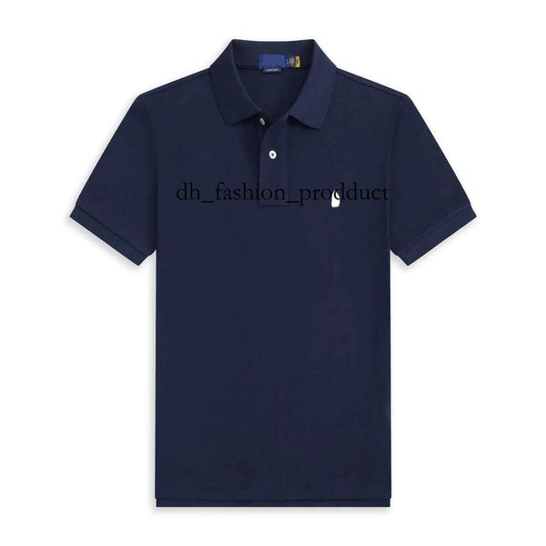 

High Quality Spring Luxury Italy Men T-Shirt Designer Polo Shirts High Street Embroidery small horse Printing Clothing Mens Brand Polo Shirt size S-2XL d7e, Deep blue+red