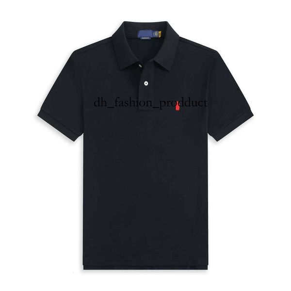 

High Quality Spring Luxury Italy Men T-Shirt Designer Polo Shirts High Street Embroidery small horse Printing Clothing Mens Brand Polo Shirt size S- a58, Purple