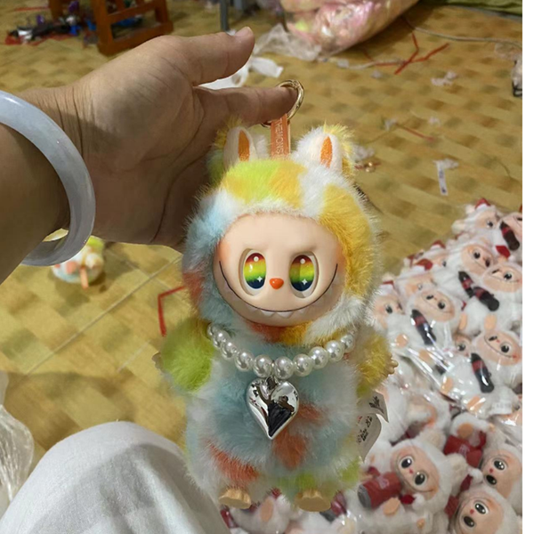 

2025 Labubu V1 V2 V3 V4 V5 The Monsters Wonderful Blind Box - Cute Vinyl Figure Toy for Home Decor & Collection, Navy blue