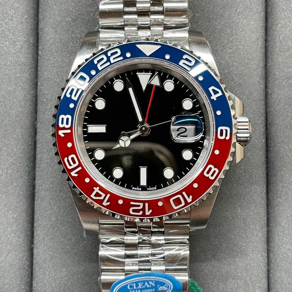 

Free Shipping Cost Top Quality Steel 904L Clean Factory rLX Starbucks Watch 126610LV Rollie Automatic Mechanical 3186 3285 Movement GMT Ceramic Bezel Dial, A10