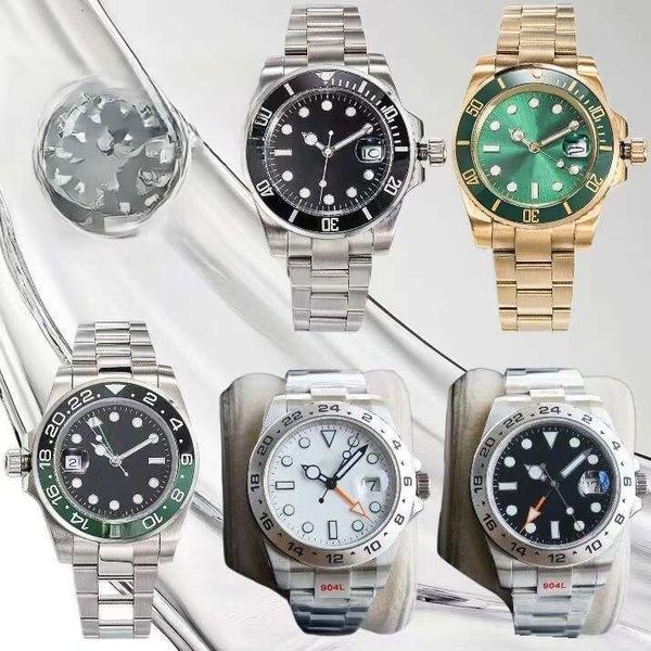 Luxury Mens Designer Watch Watches Men Stainless Steel Luminescent Montre De Luxe Orologio Reloj 41Mm With Box Designer