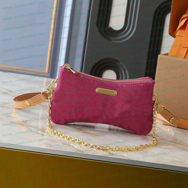 

Designer Bag Denim Shoulder Bag Luxurious High-Quality Women's Handbag Blue Denim Crossbody Bag Black Classic Armpit Bag Shopping Bag, Bag 8