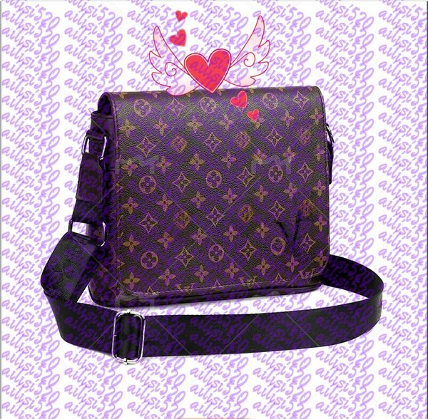 

2025 Men Leather Luxurys Designer bags men Leather Black Flowers Messenger Purse Crossbody Bags Shopping Bag Plain Shoulder bag Handbags Women Wallets purse, Dark khaki