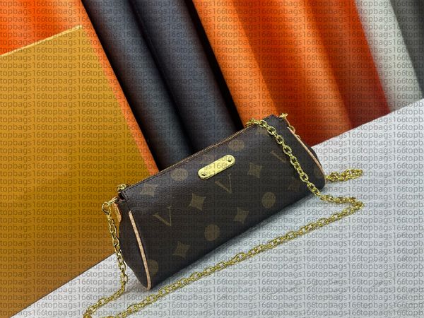 M13567 Tote bag Pochette Eva chain bag Flip cover design shoulder Bags for women fashion old flower crossbody package clutch handbag evening bags