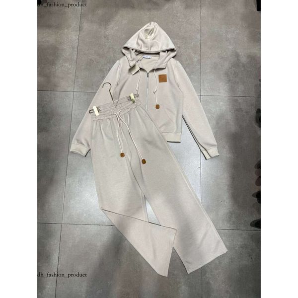 

hoodie tracksuit designer women sportswear Designer fashion brand embroidery zipper coat outdoor leisure sports loose cotton hoodie pants two-piece set a3d, Watermelon