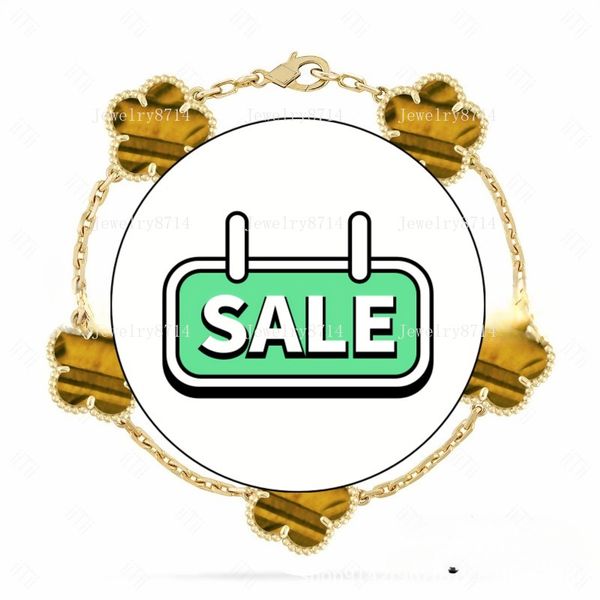 

Bracelets Designer Bracelet four leaf clover with box charm Bracelet for women gold bracelet luxury jewelry mother of pearl moissanite bracelet