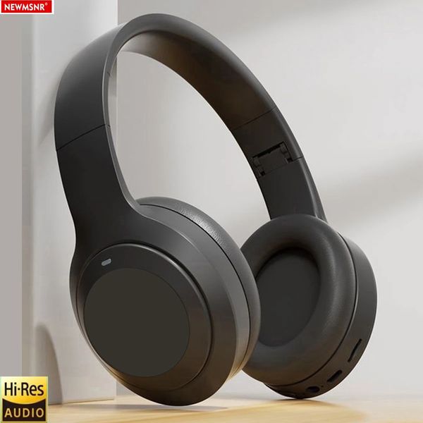 Over Ear HIFI Stereo Headsets Wireless Bluetooth Headphones Sports Gaming Earphones with HD Mic Support TF/AUX noise reduction 250801