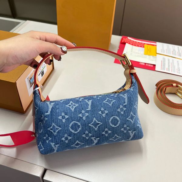 

Designer bags Luxury bags Denim embossed shoulder bags Classic handbags Multicolor summer bags Fashion trend prints are adjustable, #color12