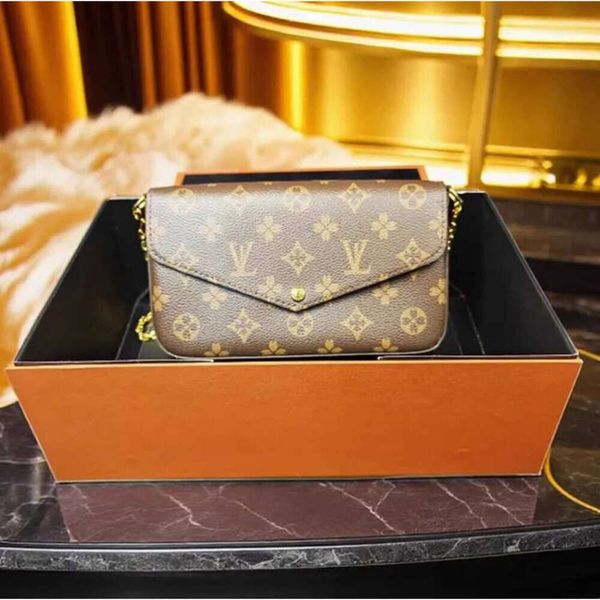 

S Designer 3 Multi FELICIE POCHETTE Chain Handbags Crossbody Purse Fashion Women Shoulder Bags Lady The Tote Bag Wallet Female Backpack 226 492, #8