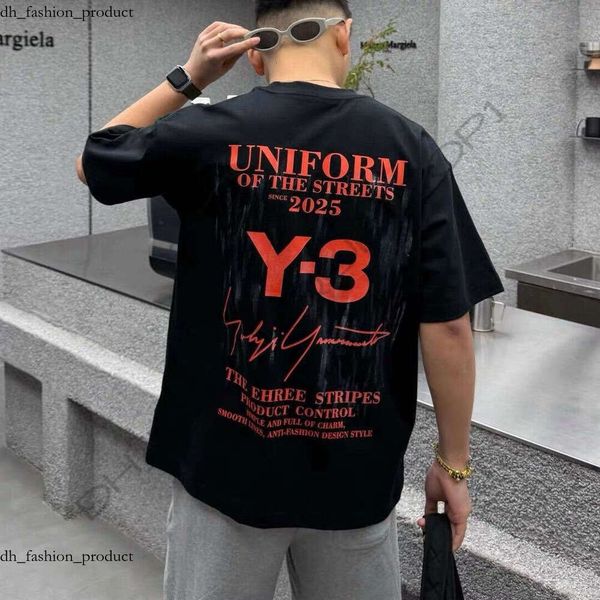 

Designers T-Shirt High Quality Summer Y3 Tshirt Men Women Designer T Shirts Short Summer Fashion Letter Print Y-3 T-Shirts High Streer Hip Hop Shirts ff5, White 03