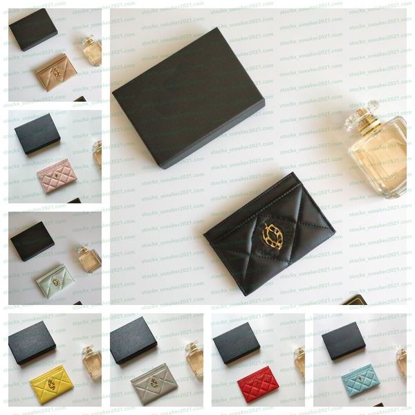 

High Quality Luxury Designer Wallet With Diamond Grid Pattern Caviar Style Women's Wallet Solid Color Men's Wallet With Box, Wallet7