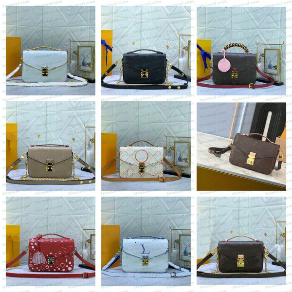 

Exquisite Leather Designer Bag Handbag With Floral Pattern Single Shoulder Crossbody Bag Women's Handbag Portable For Travel, Bag 1