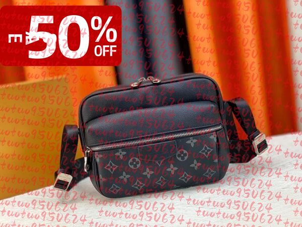 

2025 s Designer men 3pcs Mens Totes Purses Fashion Handbags Men Leather TRIO Messenger Bags Shoulder Make up Bag Tote bags, Black