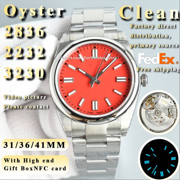 

Luxury Men s Watch Designer Watches High Quality Top 1:1 3230 Automatic Movement Watches 904L Full Stainless Steel 10ATM Waterproof Sapphire 70 Hour Power Reserve, Red