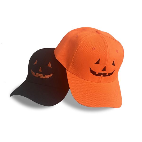 

Halloween-themed funny expression hats, baseball caps, personalized skull fedoras, Free adjustable