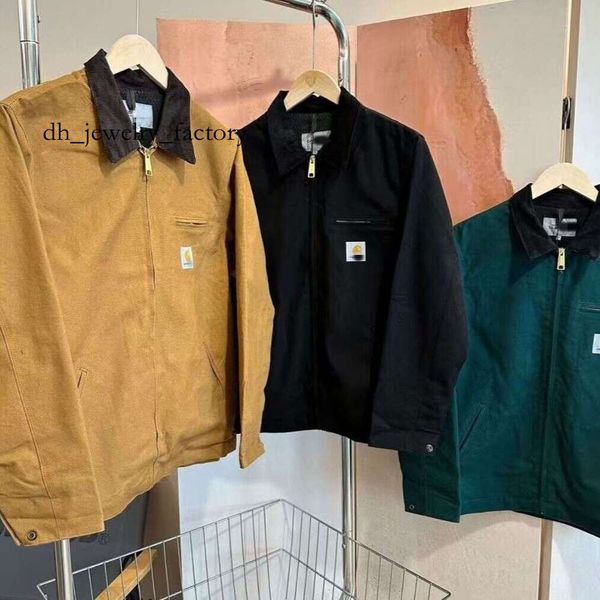 

Carrharts Jacket High Quality 25Fw Designer Vintage Washed Canvas Fashion Brand Detroit Casual Loose Outwear Coats Work Clothes carharttlies bdg 3f7 e2d, Tripod clip - white