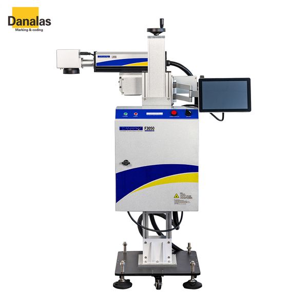 DANA 20W Fiber MOPA F3020-M Fiber Laser Marking Machine creates permanent marks on surfaces without the need for consumables