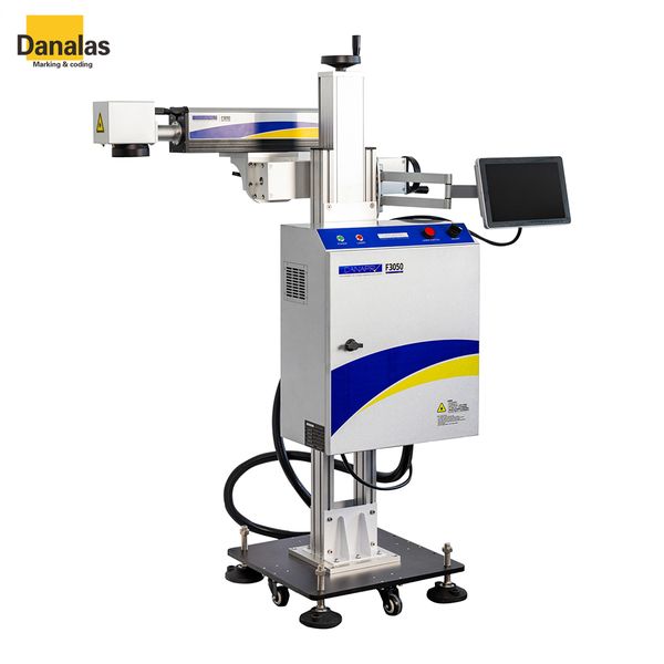 DANA 30W Fiber MOPA F3030-M Fiber Laser Marking Machine creates permanent marks on surfaces without the need for consumables
