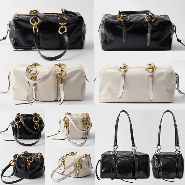 

Designer Bag Shoulder Strap Wrap Tote Bag Luxury Bag Large Capacity Solid Color Nylon Travel Bag Stylish zipper bag for on-the-go use, #10 32*15.5*12cm