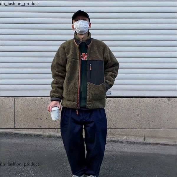 

2024 New Hot Sales Designer Mens Patta Jackets Women Fleece Jacket Thick Warm Down Classic Retro Autumn Winter Couple Models Lamb Cashmere Jacket 204, 41#