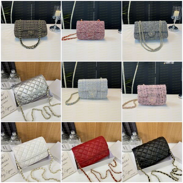 

Designer Bag Woolen Shoulder Bag Diamond Patterned Chain Square Bag Single Shoulder Crossbody Women's Bag Elegant And Fashionable, Color 4