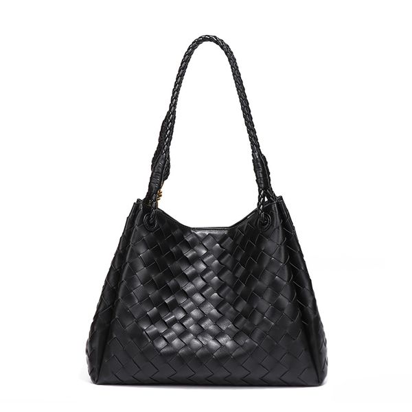 

Genuine leathe Knittin Designer Bag luxur Bags Leather Handbag Woven tote Women Large capacity Handbags Shoulder Bag Vacation travel bag crossbody crochets bags, Small size9