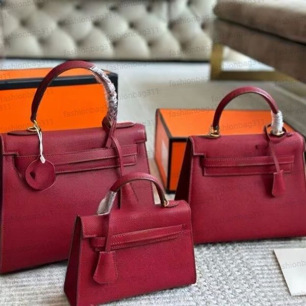 

Designer bags Birk 25cm Classic orange tote bag Luxury Bag shoulder bag large capacity women's classic Genuine Leather crossbody bag women's elegant handbag, Color13