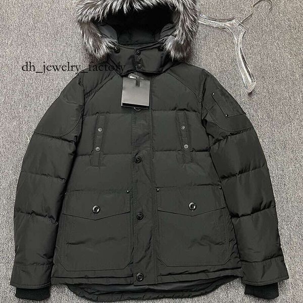 

Moose Down Jacket Men's Fur Collar Parka Winter Waterproof White Duck Coat Cloak Doudoune Men And Women Casual Knuckle c83, Rosybrown