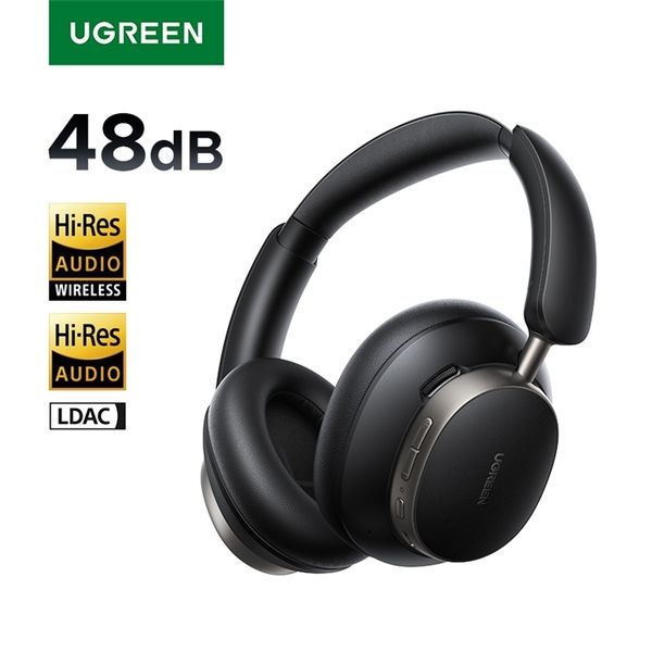 UGREEN Studio Pro 48dB ANC Wireless Headphones Over Ear Bluetooth Earphones Active Noise Cancellation Hi-Res LDAC 120h 250812ww