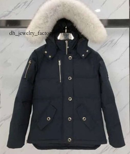

Moose Down Jacket Men's Fur Collar Parka Winter Waterproof White Duck Coat Cloak Doudoune Men And Women Casual Knuckle f51, Rosybrown
