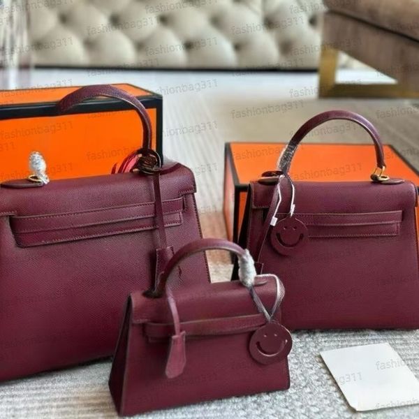 

Designer bags Classic orange Luxury Bag metal buckle decoration shoulder bag large capacity women's classic crossbody bag women's elegant Genuine Leather handbag, Color9