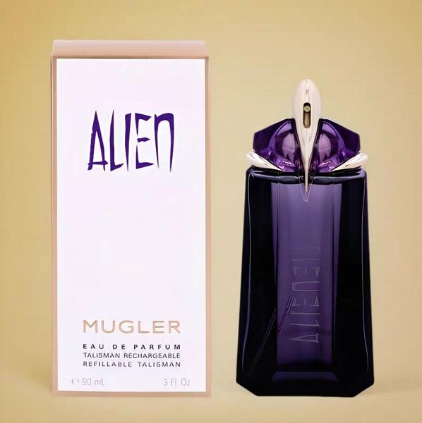 

cologne designer perfume 2 fragrance Women Perfume 90ml Alien Eau De Parfume Inese long Lasting Fragrance Spray Cologne 3 fl oz good smell High Quality